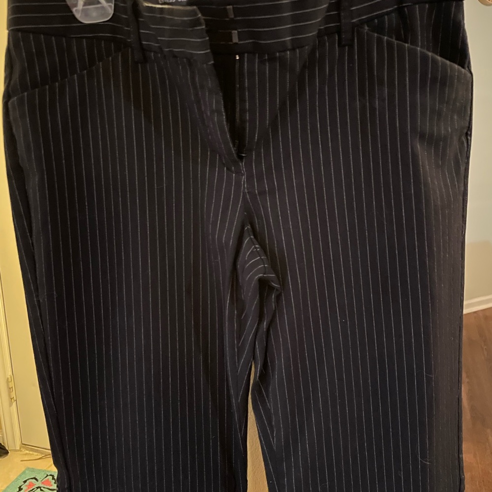 Express Design Studio “Editor” Slacks. Pinstripe,… - image 6